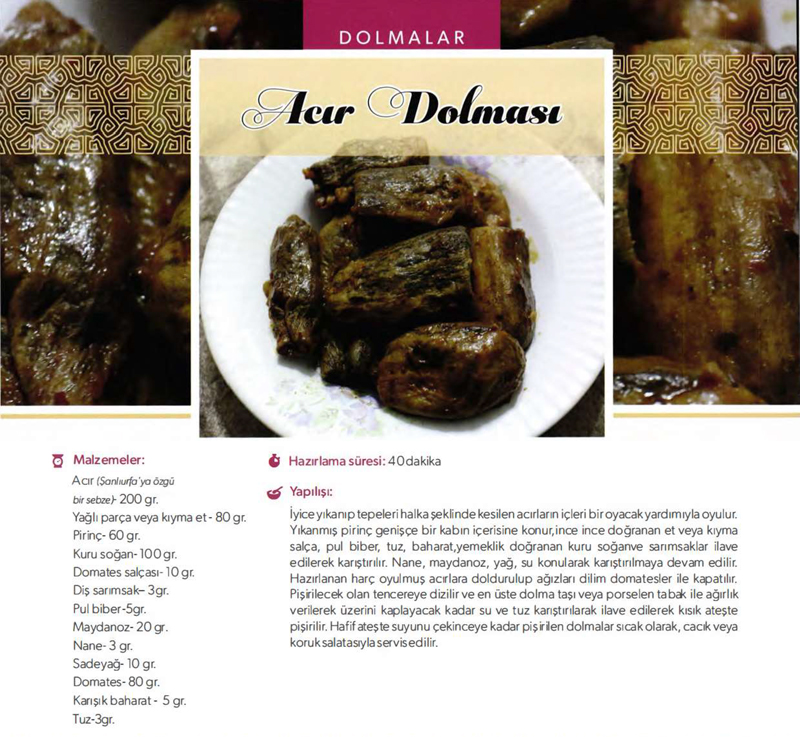 Acır Dolması