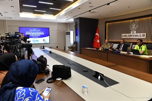Vali Şıldak Basını Bilgilendirdi